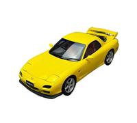 XGFFBAGB 1:18 For RX7 SPIRIT R Alloy Car Model Collection Display Gifts(Yellow,No box)