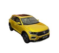 XGFFBAGB 1:18 For T-ROC 280STI 2018 Alloy Suv Urban Off-road Vehicle Model Collectible Toy Gift Souvenir Static Display(Gold,No box)