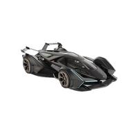 XGFFBAGB 1:18 For V12 Vision Gran Turismo Sports Car Static Diecast Vehicles Collectible Model Toys(Black,With box)