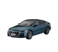 XGFFBAGB 1:24 For A7 Alloy Model Toys Rear Wheel Pull Back Front Wheel Steering Cars Collect Gifts(Blue,With box)