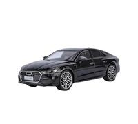 XGFFBAGB 1:24 For A7 Coupe Alloy Sports Diecasts Metal Car Model Collection Toy Gifts(Black,With box)