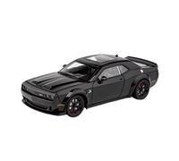 XGFFBAGB 1:24 For Challenger SRT Hellcat Redeye Super Muscle Car Alloy Metal Diecast Model Collecting Hobby Decorative Gift(Black,With box)