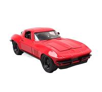XGFFBAGB 1:24 For Corvette The Letty 1966 Diecast Cars Model Scale Auto Toys(With box)