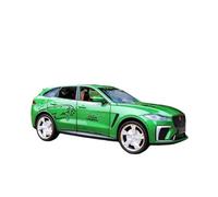 XGFFBAGB 1:24 For F-PACE SVR SUV Alloy Diecasts Car Model Sound And Light Pull Back Toys Gifts(Green,With box)