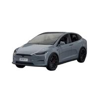 XGFFBAGB 1:24 For Model X Alloy Diecast Toy Car Model Collectibles Gift(Gray B,No box)