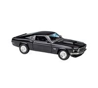 XGFFBAGB 1:24 For MustangBoss429 Alloy Sports Car Model Diecasts Metal Toy Gifts(Black No box)