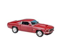XGFFBAGB 1:24 For MustangBoss429 Alloy Sports Car Model Diecasts Metal Toy Gifts(Red No box)