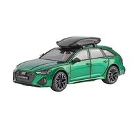 XGFFBAGB 1:24 For Quattro Station Wagon Alloy Toy Car Model Wheel Steering Sound And Light Toy Collectibles Gift(Green,With box)