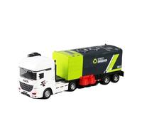 XGFFBAGB 1:30 For City Garbage Truck Car Model Sanitation Road Cleaning Sweeper Vehicles Toys Gifts(White B,With box)