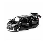 XGFFBAGB 1/32 For Alphard MPV Alloy Diecasts Metal Commercial Vehicles Model Collection Toy Gift(Black,With box)