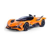 XGFFBAGB 1/32 For Apollo EVO Alloy Diecast Sports Car Sound Light Pull Back Gift Toys Collection(Orange,No box)