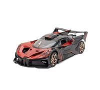 XGFFBAGB 1:32 For Bolide Alloy Sport Car Model Toys Diecasts Metal Vehicle With Sound Light Pull Back Decoration Gifts(Red,No box)