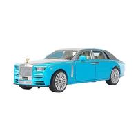 XGFFBAGB 1:32 For Eighth Generation Phantom Diecast Metal Alloy Model Car Pull Back Collection Toy(Blue,With box)