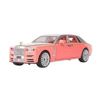 XGFFBAGB 1:32 For Eighth Generation Phantom Diecast Metal Alloy Model Car Pull Back Collection Toy(Pink,With box)