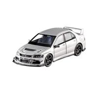 XGFFBAGB 1/32 For EVO IX 9 Alloy Diecasts Metal Racing Car Model Sound Light Gifts(Silver,No box)