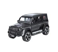XGFFBAGB 1:32 For G63 Off-road SUV Alloy Metal Diecast Model Car Sound & Light Collection Toy Gifts(Black,With box)