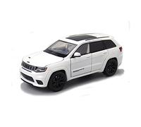 XGFFBAGB 1:32 For Grand Cherokee Speedway Hawk SUV Car Sound & Light Collection Gift(White,No box)