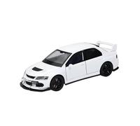 XGFFBAGB 1:32 For Lancer Evolution Ninth Racing Metal Alloy Diecast Car Model Outdoor Collection Hobby Gift(White,With box)
