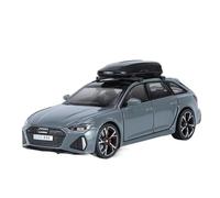XGFFBAGB 1:32 For RS6 Quattro Station Wagon Alloy Diecasts Toy Car Model Sound And Light Gifts(Gray B,With box)