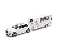 XGFFBAGB 1:32 For Trailer Alloy Diecasts Metal Car Model Collection Toy(White B,No box)