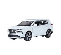 XGFFBAGB 1/32 For X-TRAIL SUV Alloy Diecast Metal Toy Off-road Vehicles Model Gifts(White,No box)