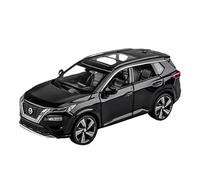 XGFFBAGB 1:32 For X-Trail SUV Alloy Diecasts Model Sound And Light Car Toys Gifts(Black,No box)