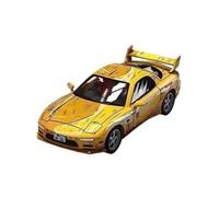 XGFFBAGB 1/64 For AE86 First Text Alloy Car Model(Yellow B,No box)