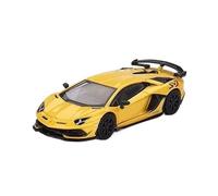 XGFFBAGB 1/64 For Aventador SVJ Giallo Orion Alloy Car Model 563(With box)