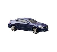 XGFFBAGB 1/64 For C63 S Diecast Sport Toy Car Model Alloy Metal Gift(Blue,With box)