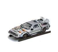 XGFFBAGB 1/64 For DeLorean DMC 12 Diecast Model Car(With box)