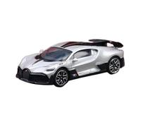 XGFFBAGB 1/64 For Divo Chiron Toy Car Model Free Wheels Diecast Alloy Collection Gift(Silver,No box)