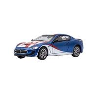 XGFFBAGB 1/64 For GranTurismo Model Sports Car Vintage Diecast Car Collection Toy(Blue White,With box)