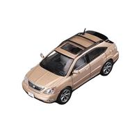XGFFBAGB 1/64 For LEXUS RX300 XU30 Alloy Model Car Static Model Toy Collection Ornaments(Gold,No box)