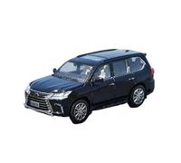 XGFFBAGB 1/64 For LX570 Diecast Model Car Toys Furnishing Articles(Black,With box)