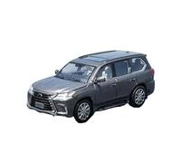 XGFFBAGB 1/64 For LX570 Diecast Model Car Toys Furnishing Articles(Gray,With box)