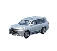 XGFFBAGB 1/64 For LX570 Diecast Model Car Toys Furnishing Articles(Silver,No box)