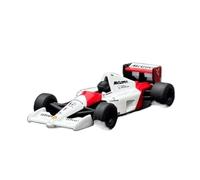 XGFFBAGB 1/64 For MP4/6 F1 Alloy Racing Model Car Collection Toy Gift(No box)