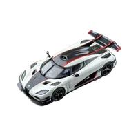 XGFFBAGB 1/64 For ONE Carbon Fiber Hood Stripe Opened Hood Diecast Car Model Collection Toys(With box)
