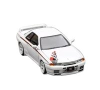 XGFFBAGB 1/64 For R32 Nismo Livery S-Tune Diecast Model Car(White C,With box)