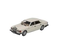 XGFFBAGB 1/64 For Rolls-Royce Silver Spur Diecast Model Car(White,With box)
