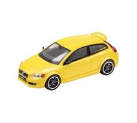 XGFFBAGB 1/64 For VOL C30 Style Racing Model Car Alloy Diecast Toys Collection Decoration(Yellow,With box)