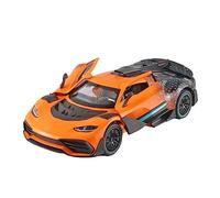 XGFFBAGB For B-ONE 1:24 Alloy Model Car Toy Diecasts Metal Casting Car(Orange,No box)