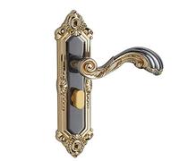XGHW Zinc alloy mechanical handle lock Bedroom simple wooden door stainless steel door mortise lock