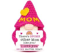 XgiftCreat Mom Gifts Mothers Birthday - Funny Mom Gift for Mother's Day Birthday Christmas, Cute Gnome for Mother Mama Mommy, Stocking Stuffers Present from Daughter Son, I Love You Gnome Matter What