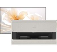 XGIMI Aura 2 Smart 4K Ultra HD Home Cinema Projector & 100" UST ALR Screen, Cream