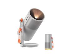 XGIMI MoGo 4 2025 NEW Portable Projector, GTV with Licensed Netflix, 360° Adjustable Stand, 2.5 Hours of Playtime, 12W Harman Kardon, Outdoor Projector, Bluetooth, Include Magnetic Creative Filter