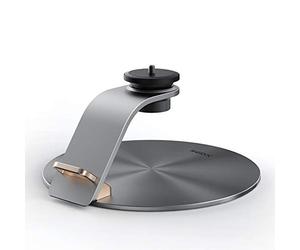 XGIMI Projector Desktop Stand Pro, Tripod for Halo, MoGo Series, Zinc Alloy Material, 360 Degree Rotation, 12 Degree Adjustable Pitch Angle, Silver, Suitable for HORIZON Ultra