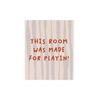 XGINERFEX Classroom & Playroom Decor, This Room Was Made for Playin' Poster, Whimsical Nursery Wall-Art(Unframed,16x24inch(40x60cm))