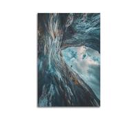 XGKJDS Exquisite Modern Family Canvas Wall Art Picture Print Photo Album-Modern Landscape Poster with Rock Arch And Solo Hiker 20x30inch(50x75cm)