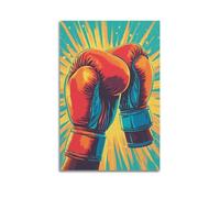 XGKJDS Exquisite Modern Family Canvas Wall Art Picture Print Photo Album-Pop Art Boxing Gloves Poster for Sport Enthusiasts 20x30inch(50x75cm)